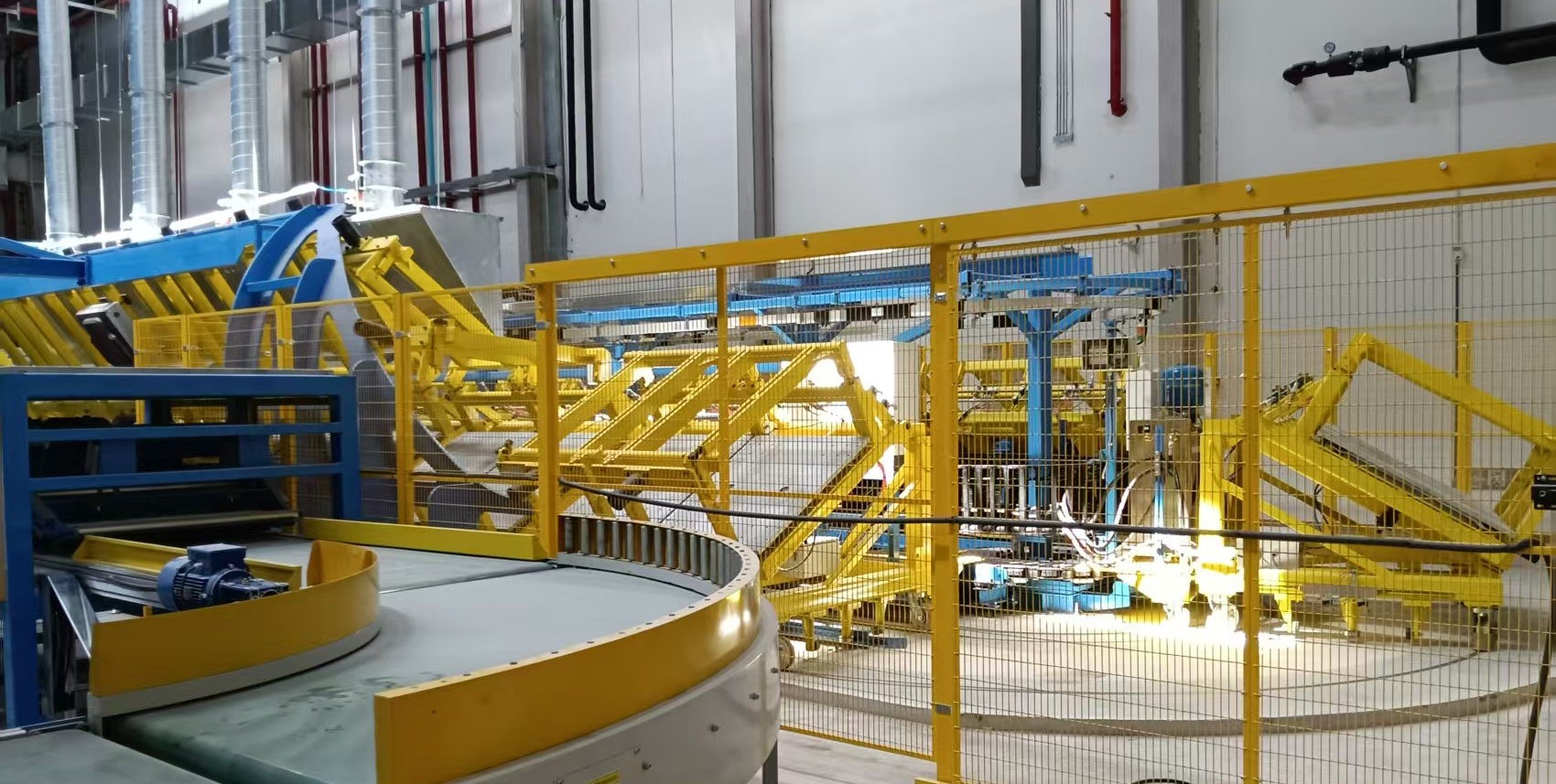 24工位環(huán)形發(fā)泡生產(chǎn)線項(xiàng)目